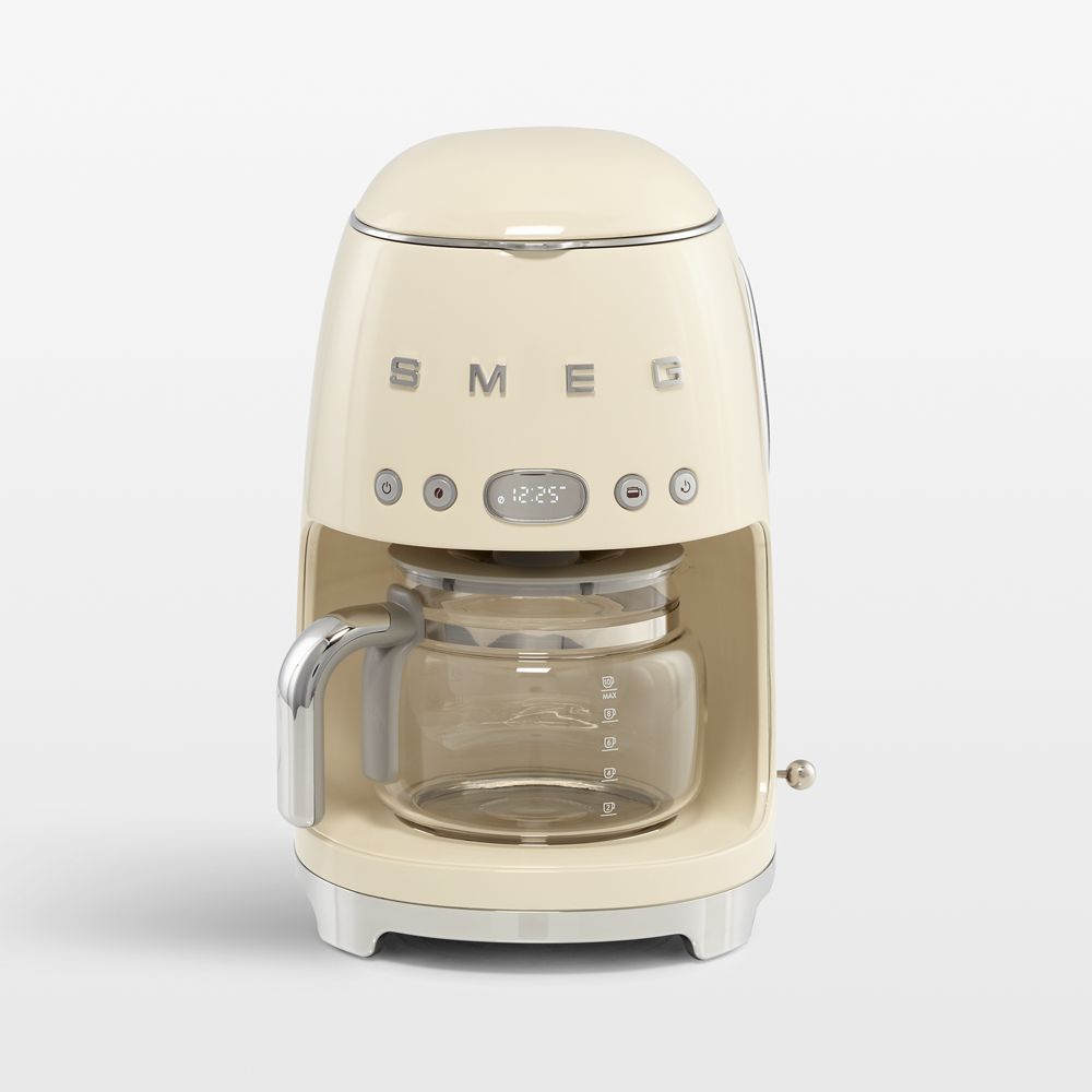 SMEG Cream Retro Drip Coffee Maker