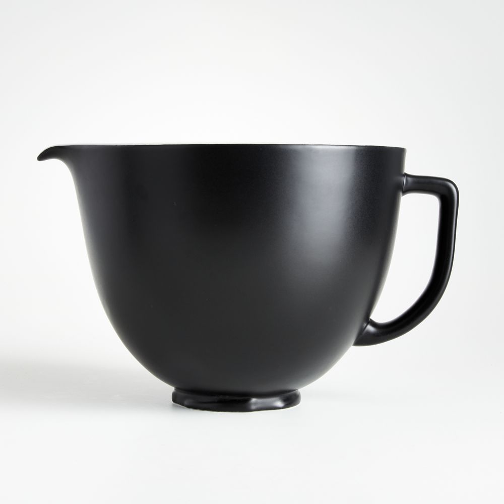 KitchenAid Ceramic Matte Black Bowl