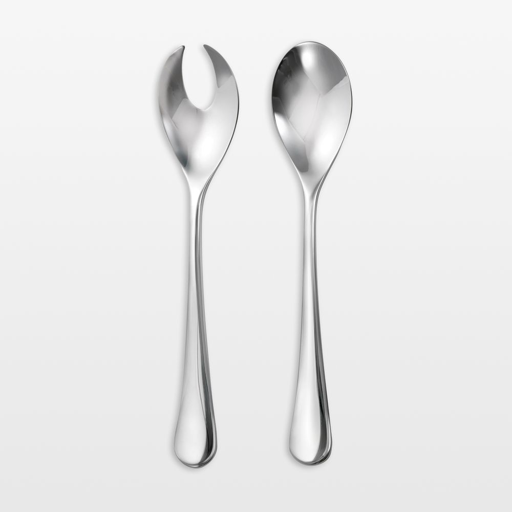 Caesna Mirror Salad Servers, Set of 2