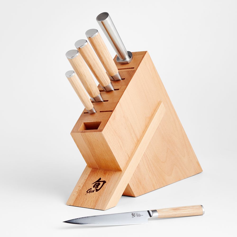 Shun Classic Blonde 7-Piece Knife Set