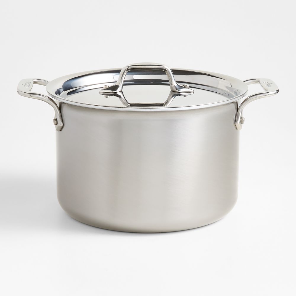 All-Clad D3 Curated 3-ply Stainless Steel 5.5-Qt. Stockpot