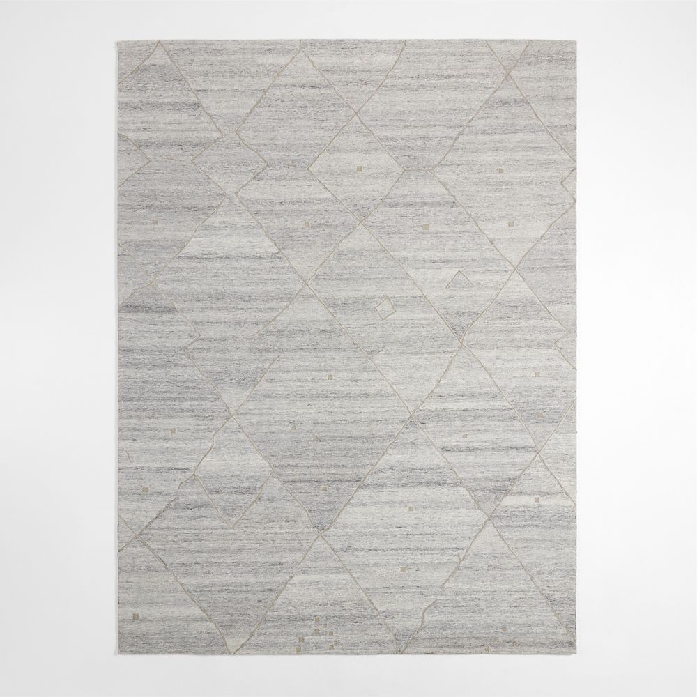Fez Performance Hand-Tufted Nickel Grey Area Rug