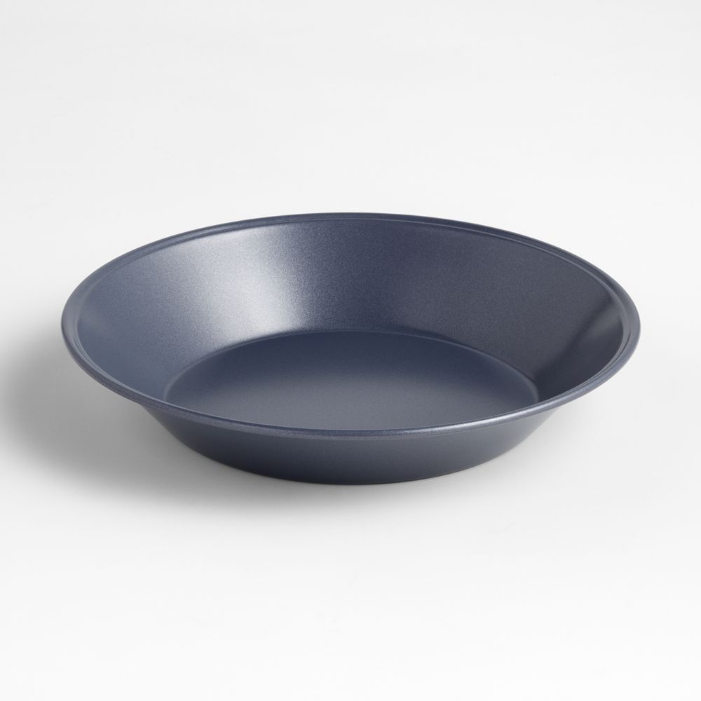 Crate & Barrel Slate Blue 9"x13" Rectangular Silicone Nonstick Cake Pan