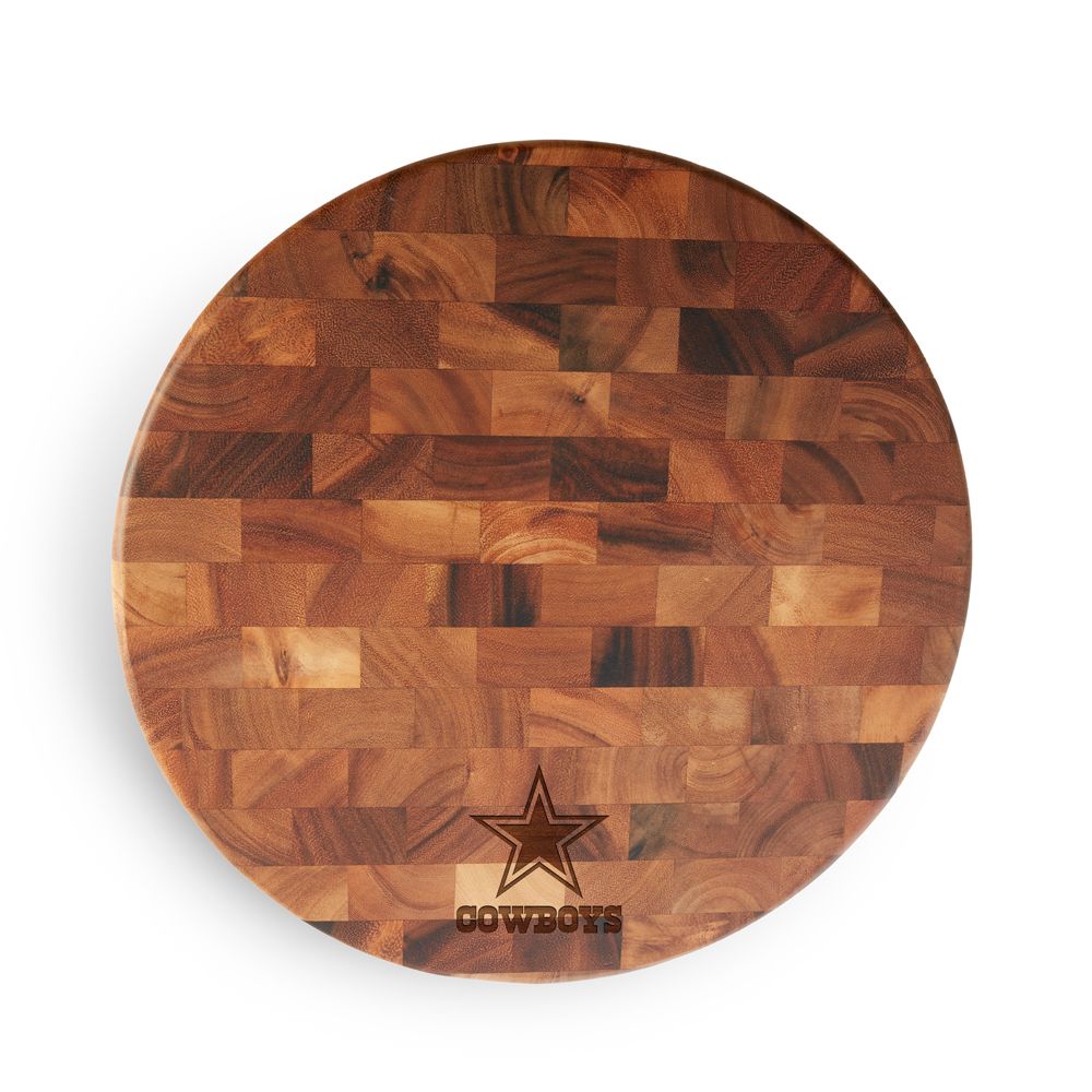 NFL Round End-Grain Cutting Boards
