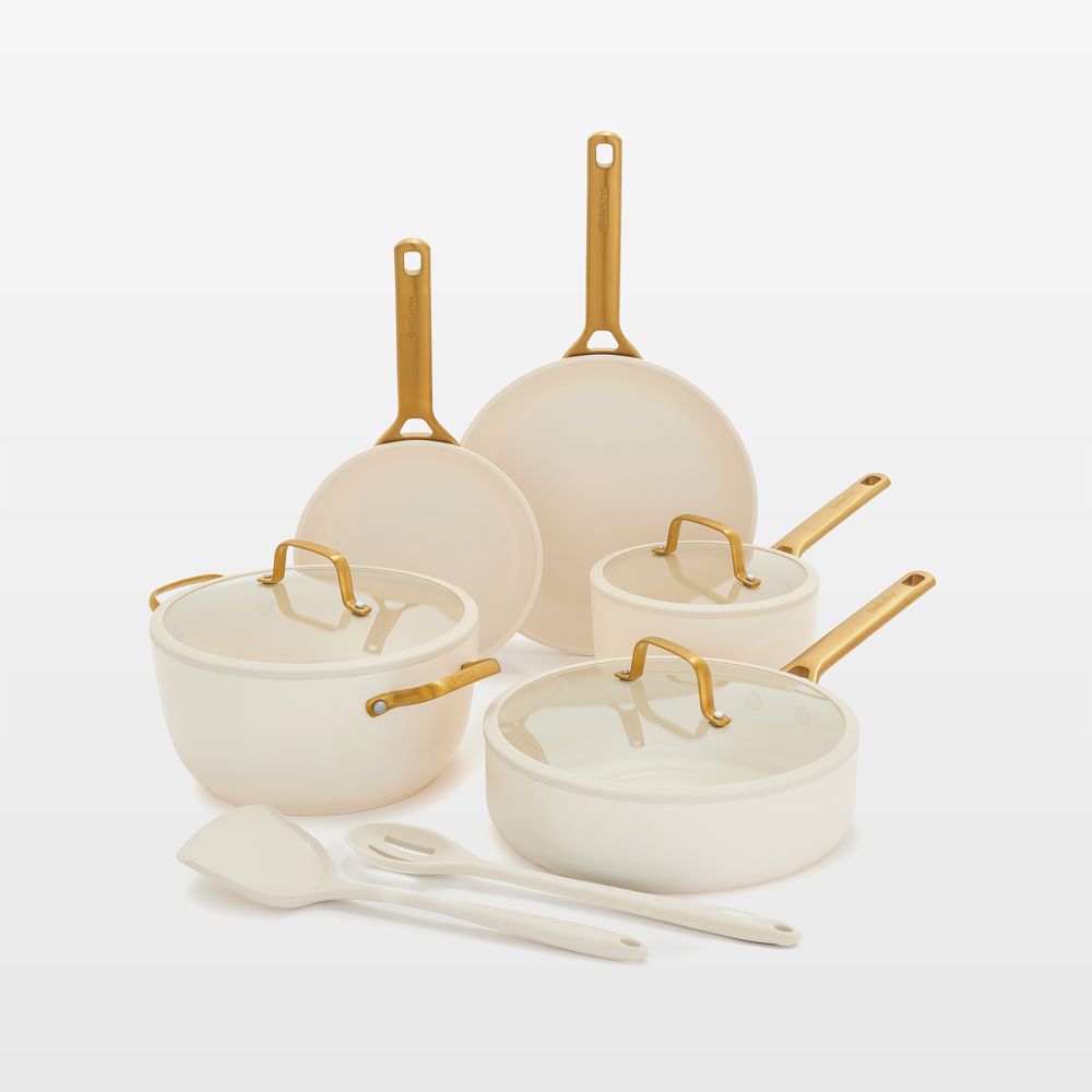GreenPan Reserve Pro Cream 10-Piece Ceramic Nonstick Cookware Set