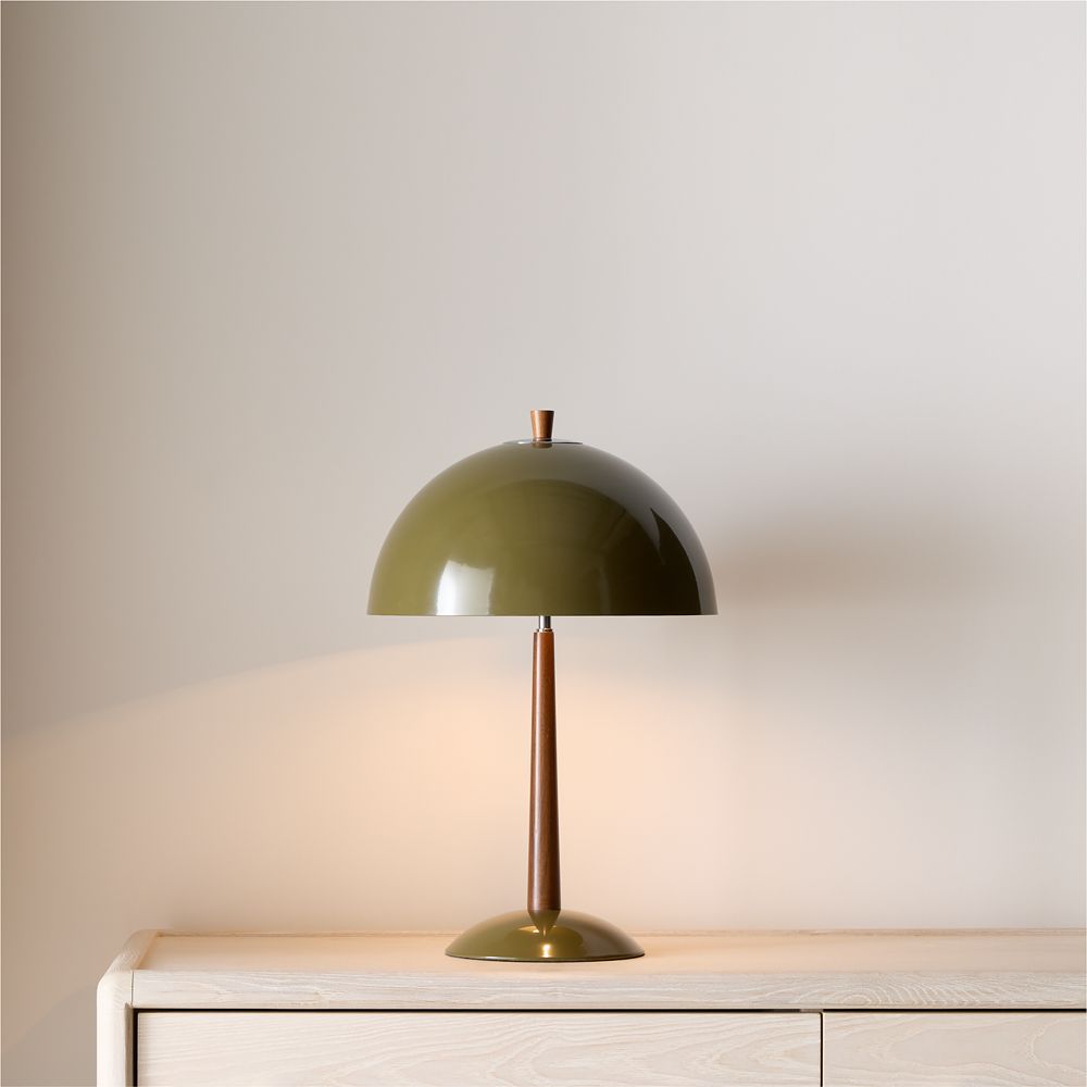 Clem Light Green Metal Table Lamp 19.68"