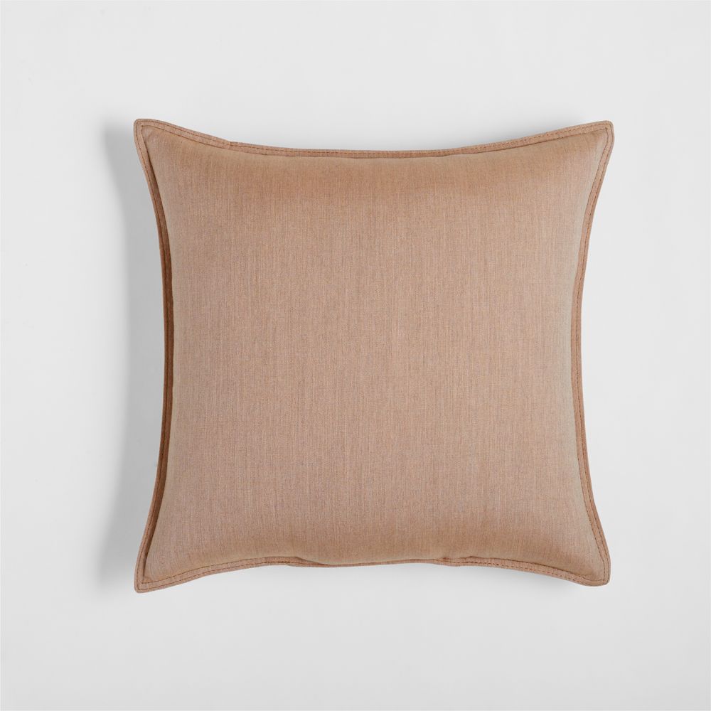 Sunbrella 20"x20" Petal Pink Outdoor Pillow
