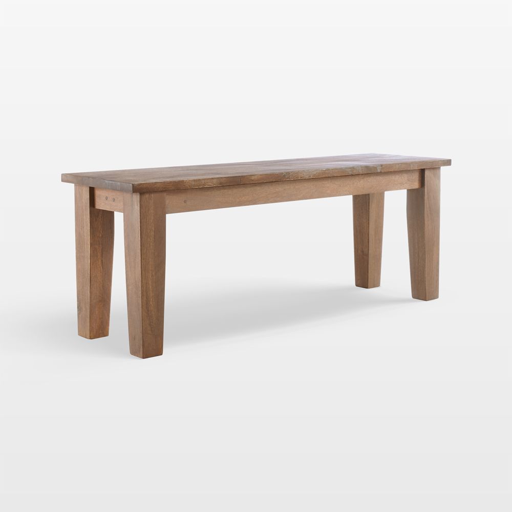 Basque Light Brown Bench (48"- 84")- Image 3