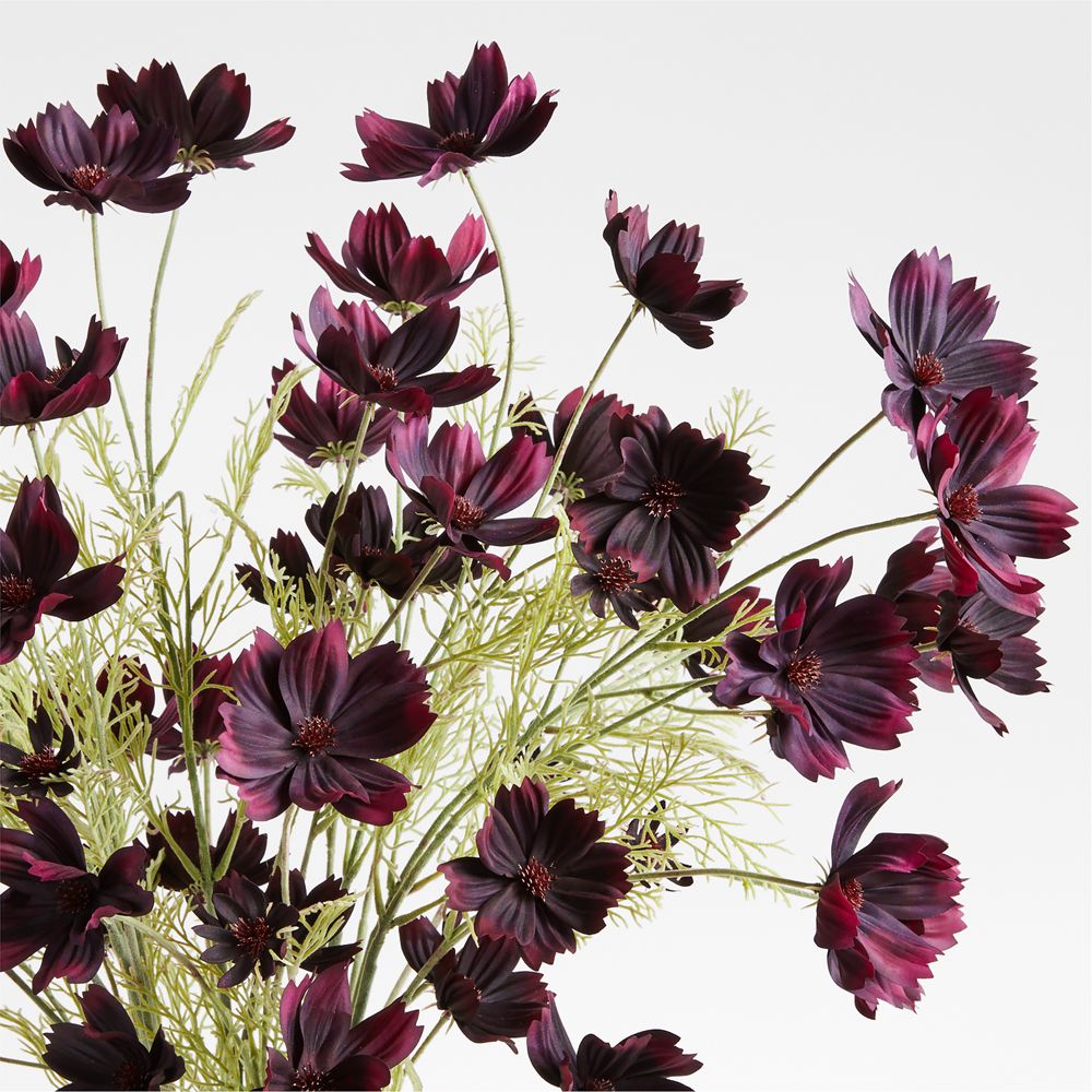 Alternative view of Faux Burgundy Cosmo Stem 35" by Abigail Ahern