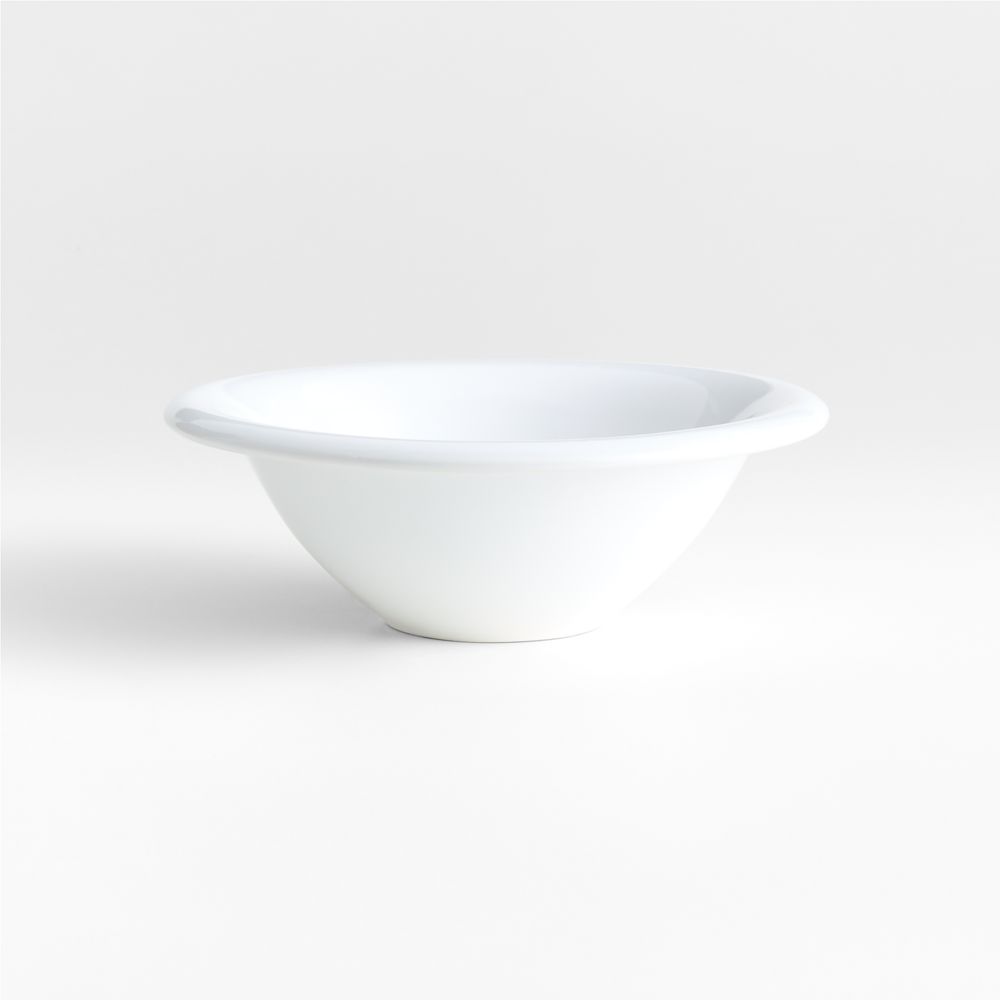 Caesna White Stoneware Cereal Bowls, Set of 8- Image 2