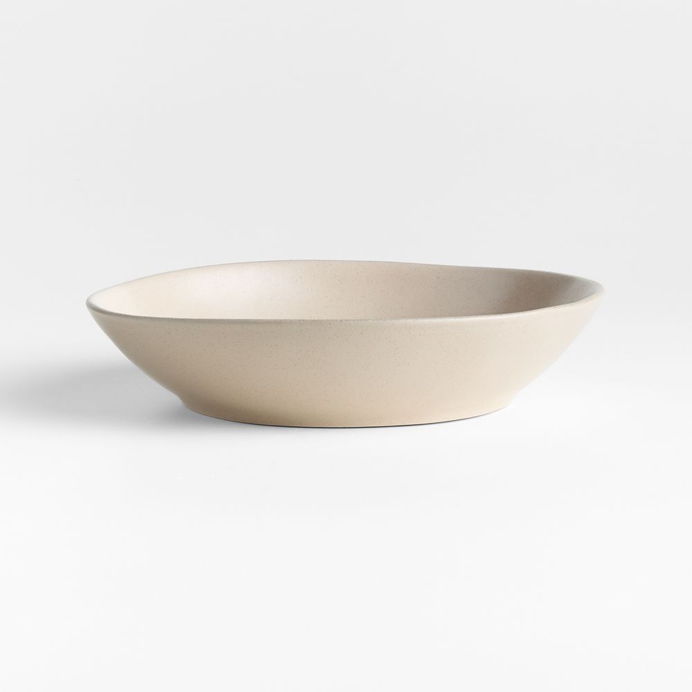 Marin Sand Stoneware Low Bowl