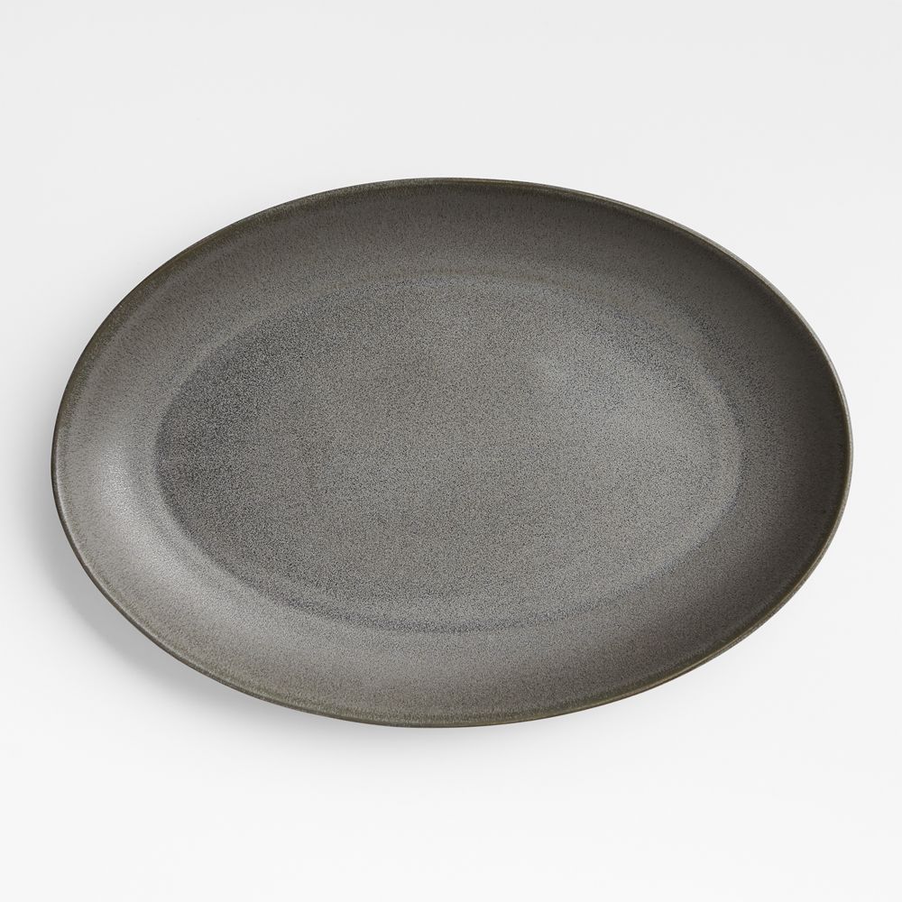 Craft Charcoal Grey Stoneware Serving Platters