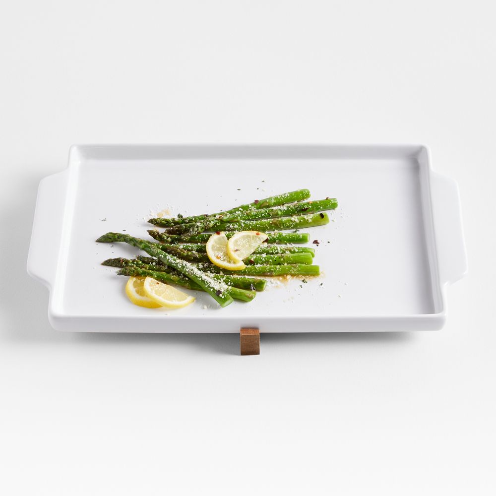 Oven-to-Table Sheet Pan with Acacia Wood Trivet