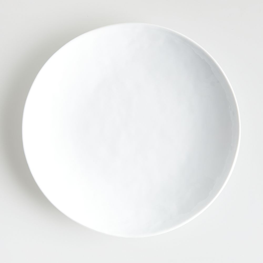 Mercer White Porcelain Coupe Dinner Plate