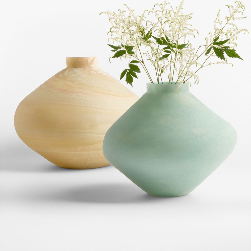 Alternative view of Sydney Marbled Glass Vases