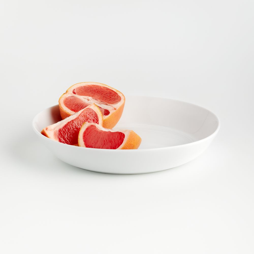 Hue White Low Bowl