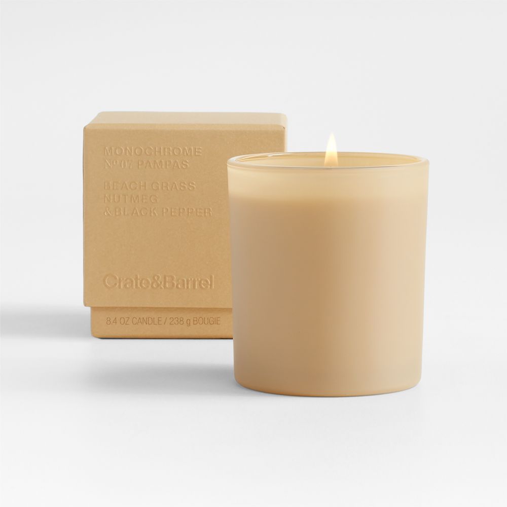 Monochrome No. 7 Pampas Scent Collection- Beach Grass, Nutmeg and Black Pepper