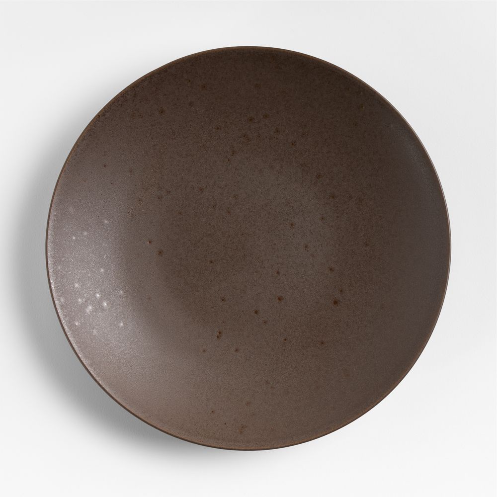 Craft Espresso Stoneware Coupe Dinner Plate