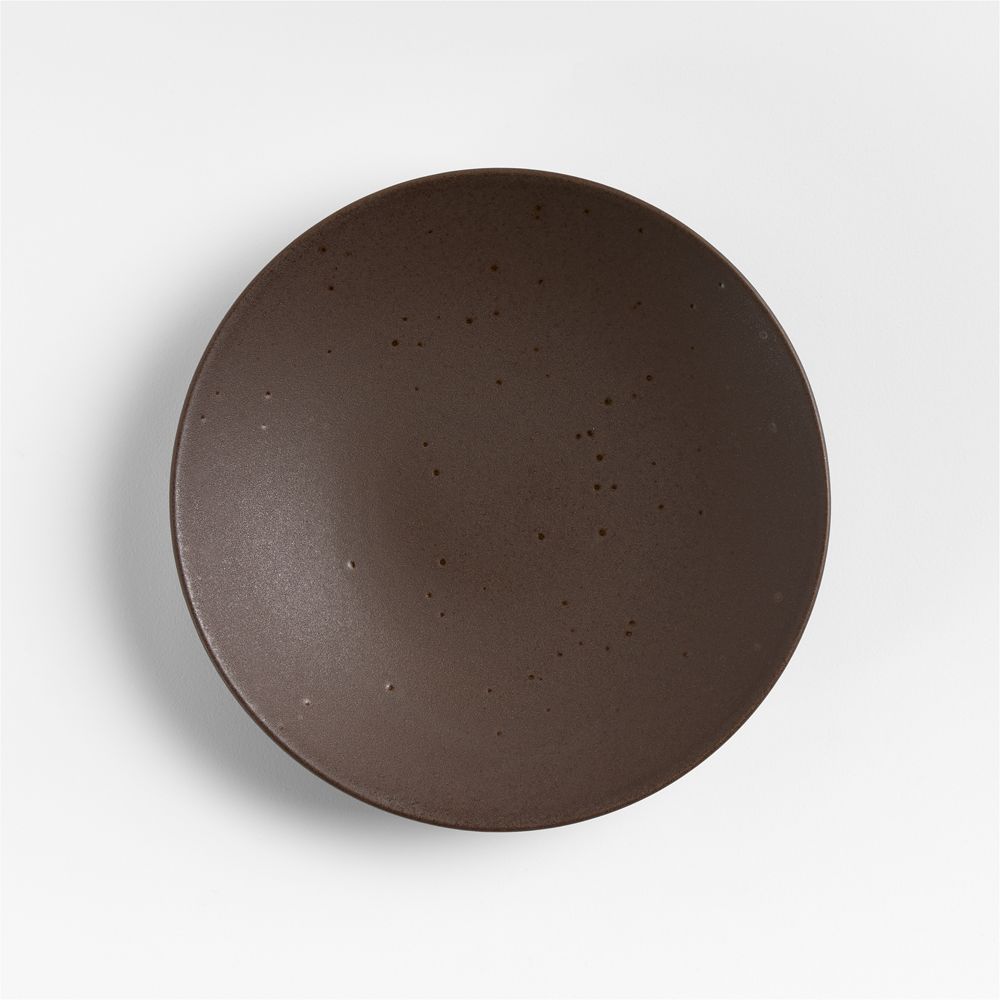 Craft Espresso Stoneware Coupe Salad Plate