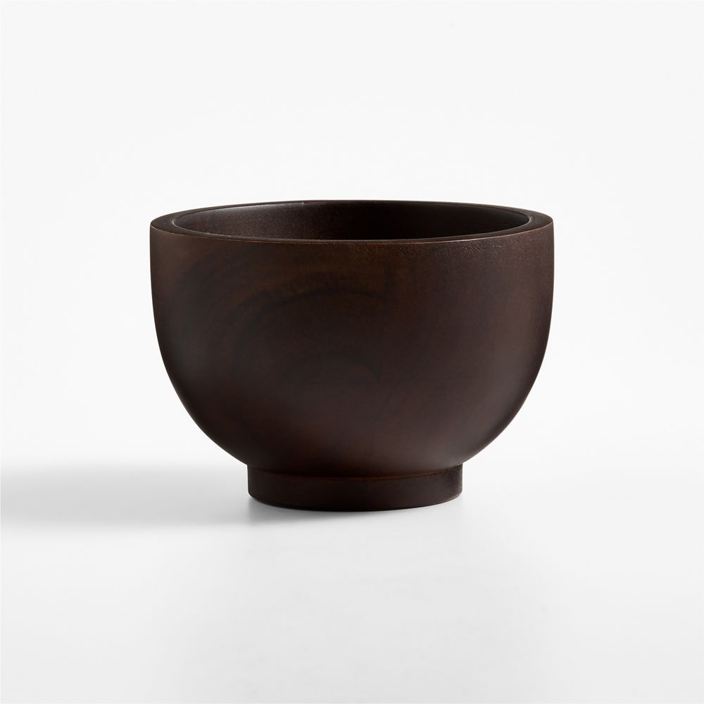 Madeira Acacia with a Walnut Finish 6.5" Mini Bowl