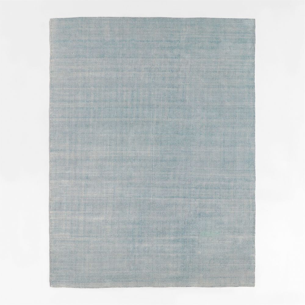 Monaco Performance Handwoven Light Blue Area Rug