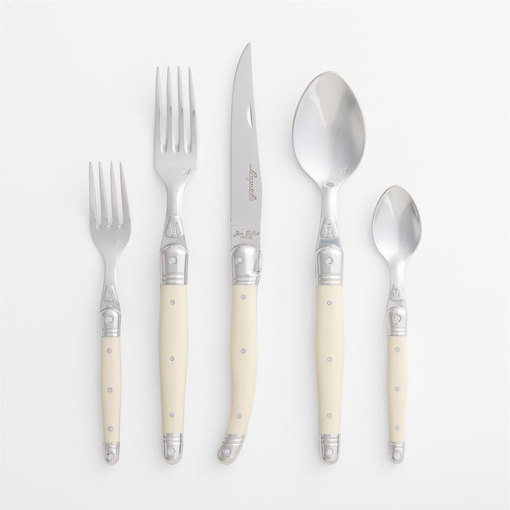 Jean Dubost Laguiole Ivory Flatware Sets
