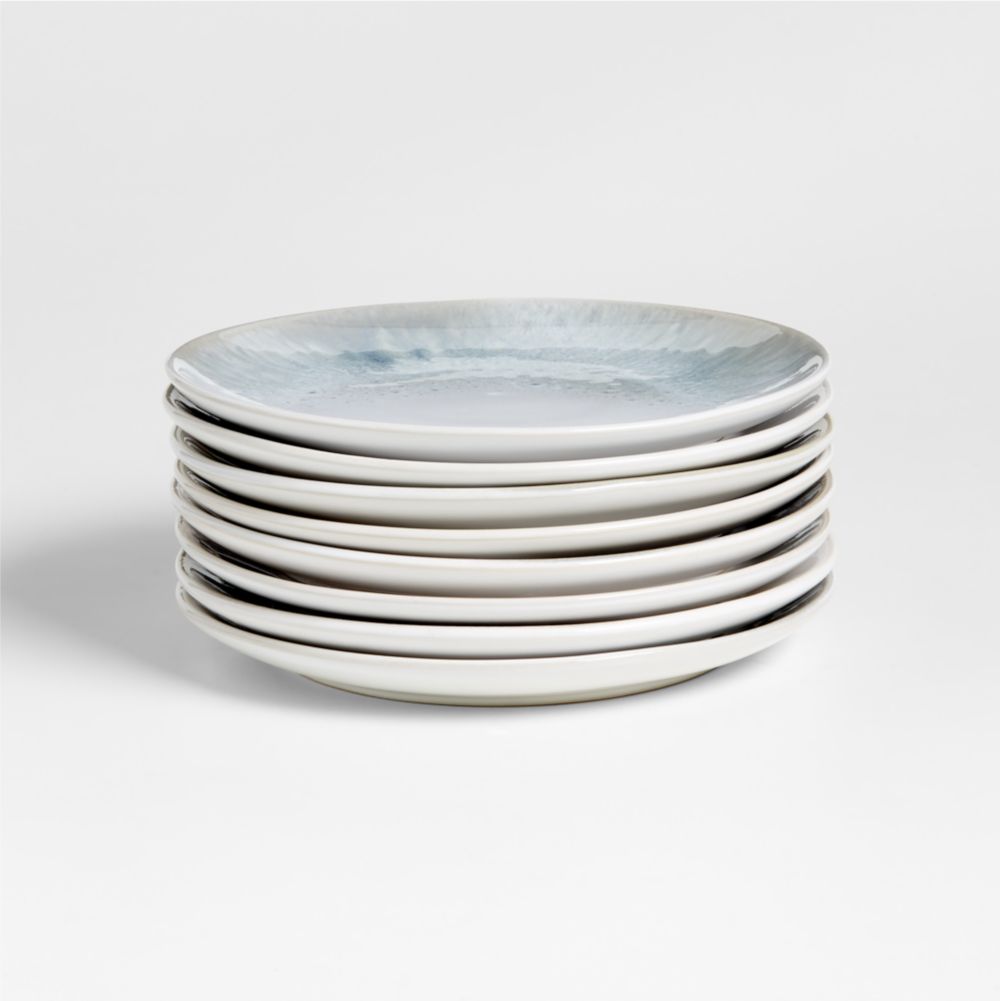 Ora Stoneware Salad Plates, Set of 8