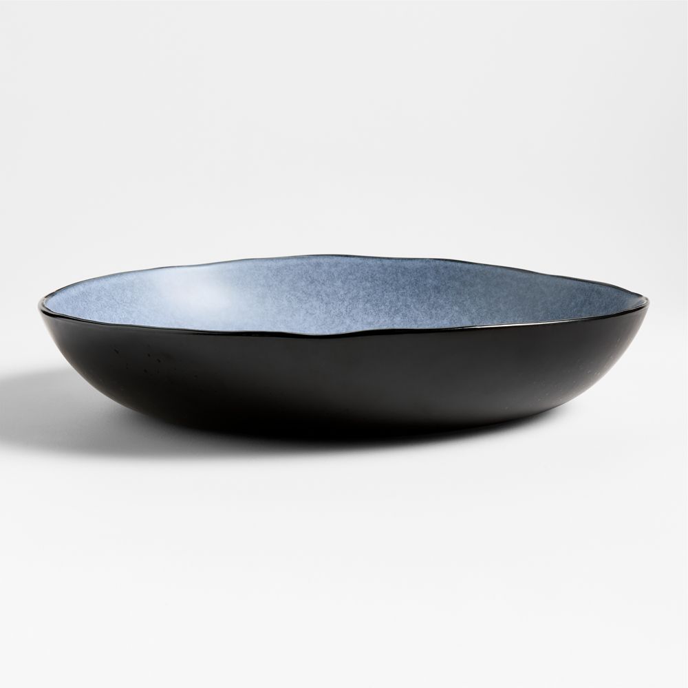 Mercer Arctic Blue Recycled Stoneware Serving Bowl