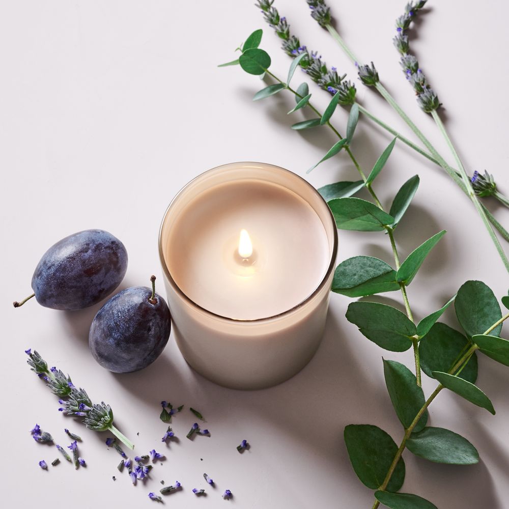 Alternative view of Monochrome No. 12 Amethyst Scent Collection- Black Plum, Lavender and Eucalyptus