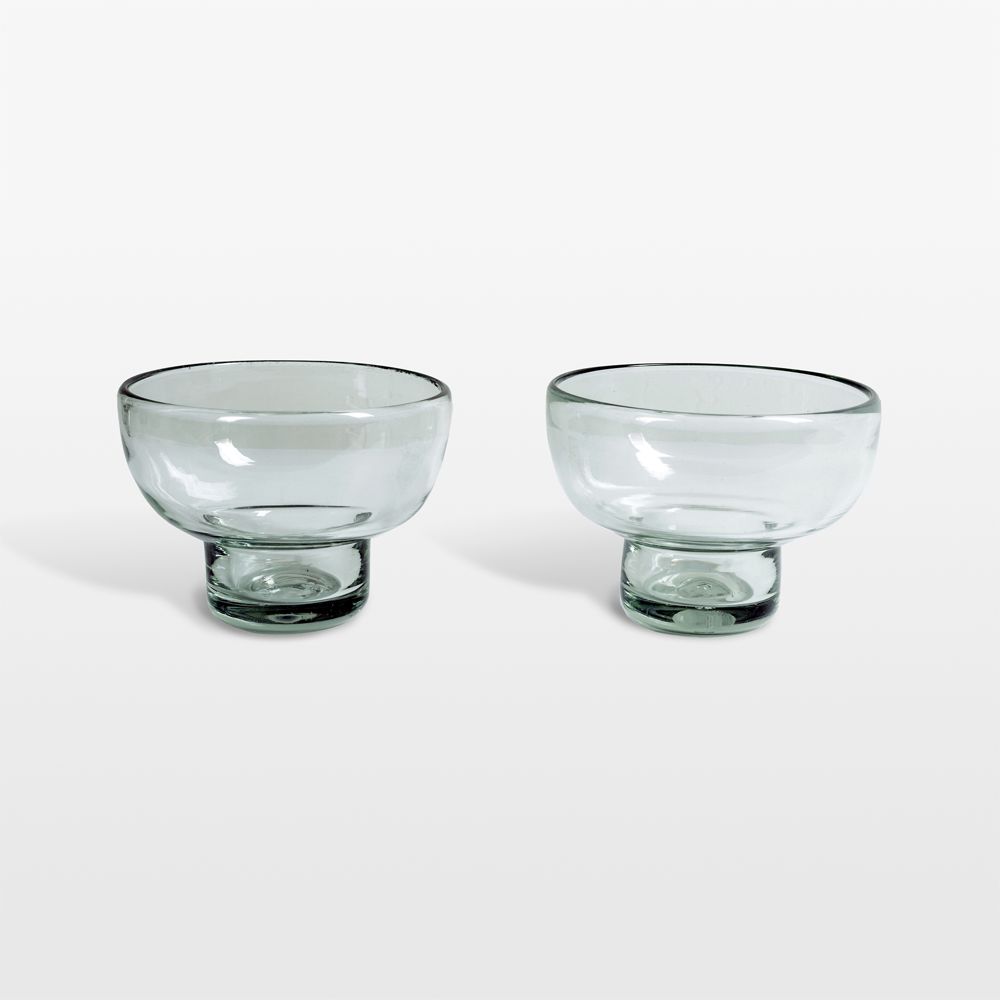 Handblown Margarita/ Mezcal Glasses, Set of 2