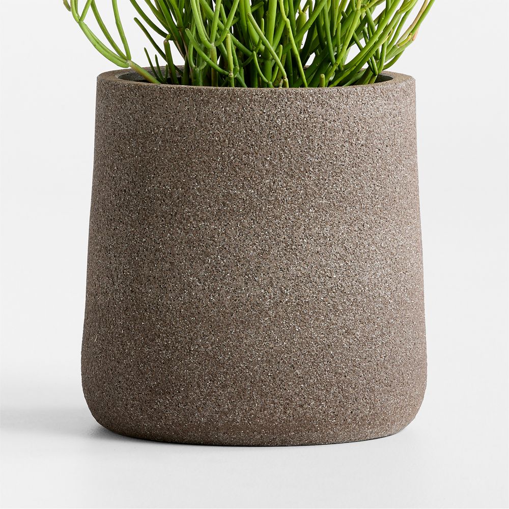 Saabira Brown Textured Indoor/Outdoor Planter