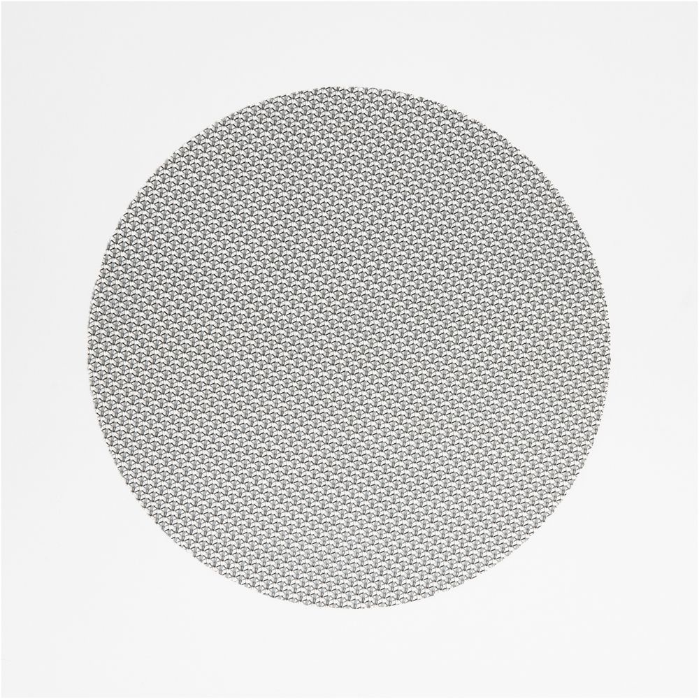 Chilewich Knitty Black Vinyl Placemat
