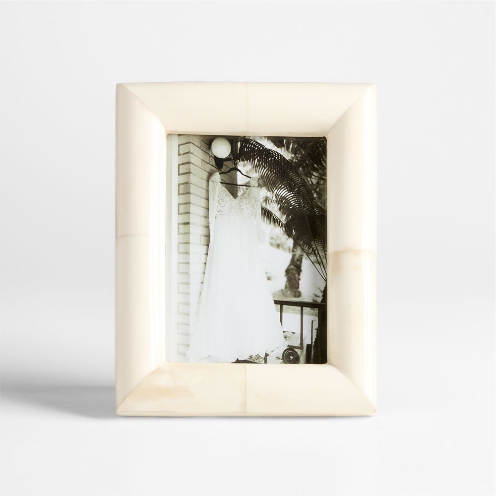 Sausalito Bone Resin Picture Frames