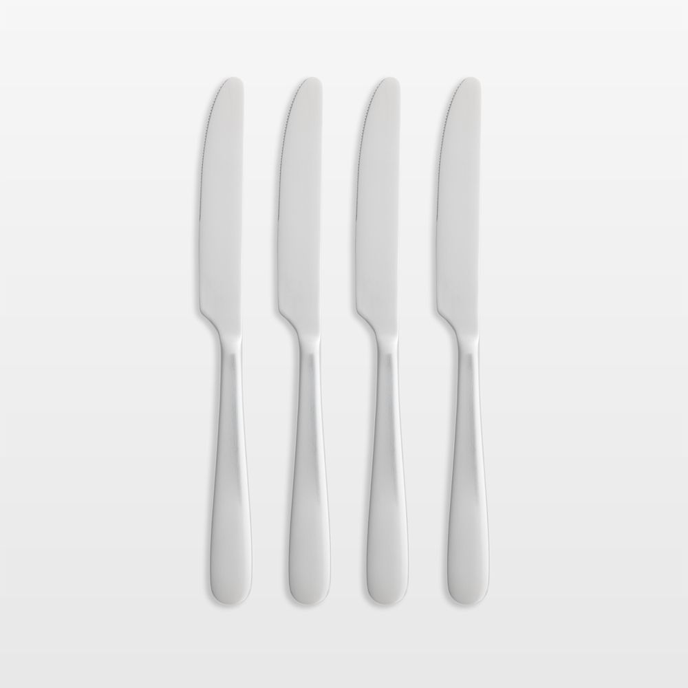 Fusion Satin Dinner Knives, Set of 4
