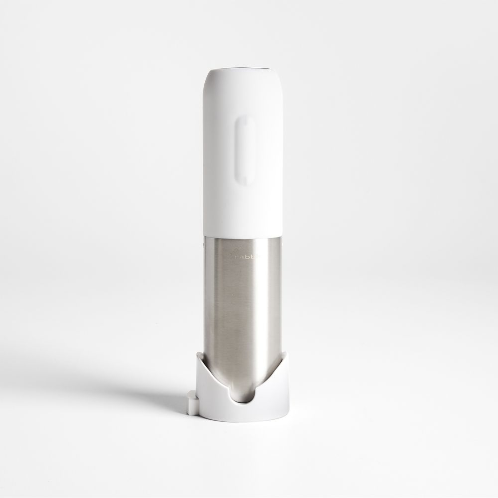 Rabbit White Compact Electric Wine Opener