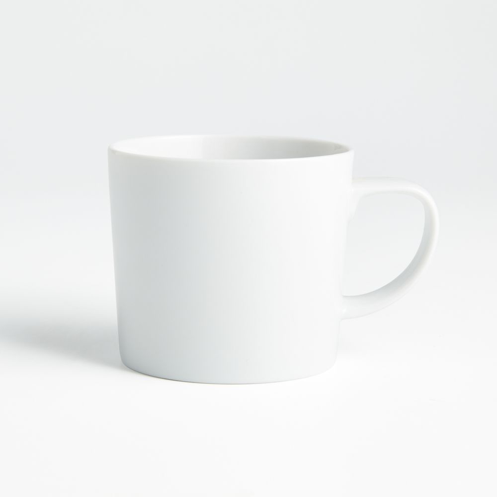 Verge 10-oz. White Porcelain Mug