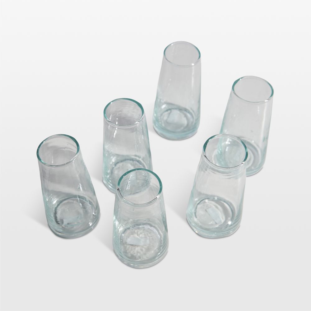 Moroccan Cone Champagne Glasses, Set of 6