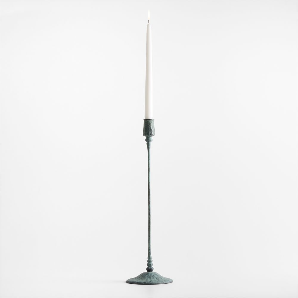 Luce Verdigris Taper Candle Holders- Image 3