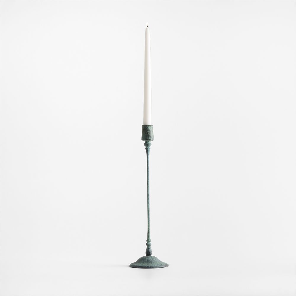 Luce Verdigris Taper Candle Holders- Image 4