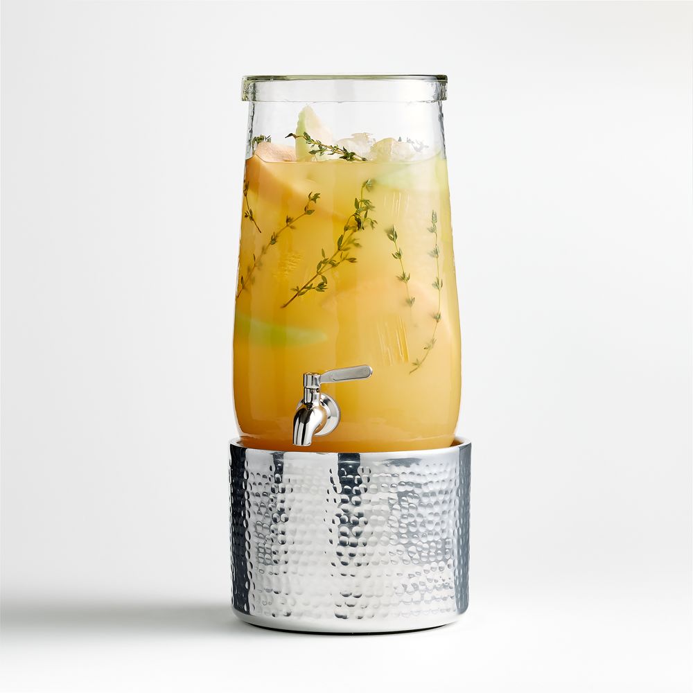 Dax 1.75-Gallon Drink Dispenser with Bash Stand Set