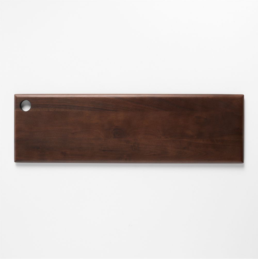 Madeira Large Walnut-Finished Acacia Wood Serving Board