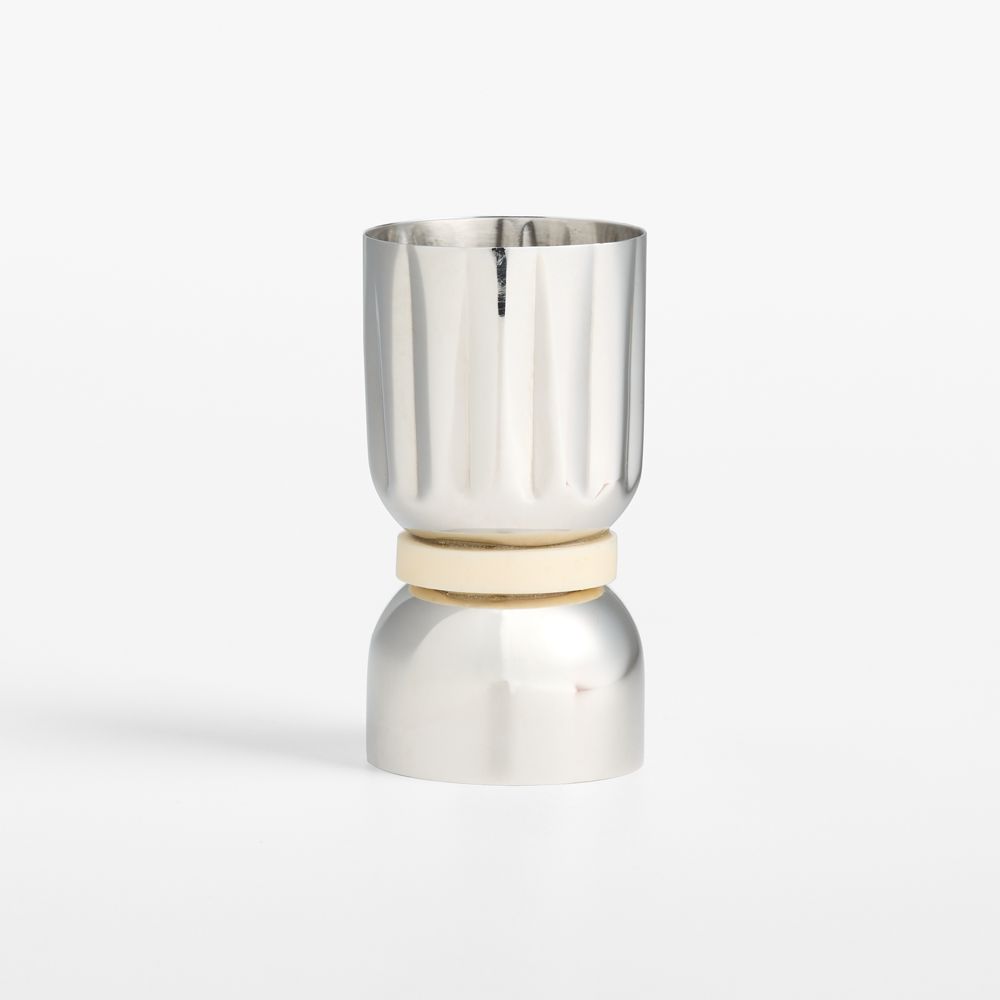 Romeo Stainless Steel Jigger by Laura Harrier & Tiffany Howell