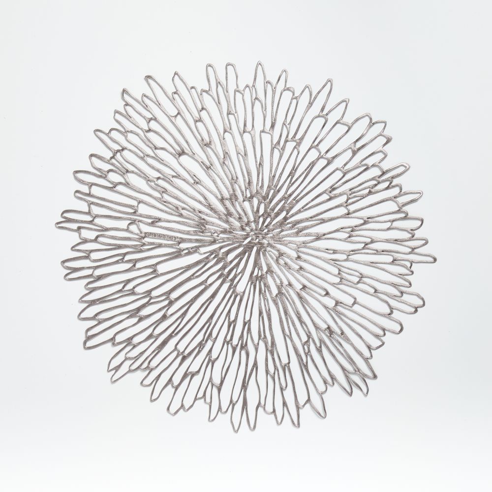 Chilewich Bloom Gunmetal Vinyl Placemat