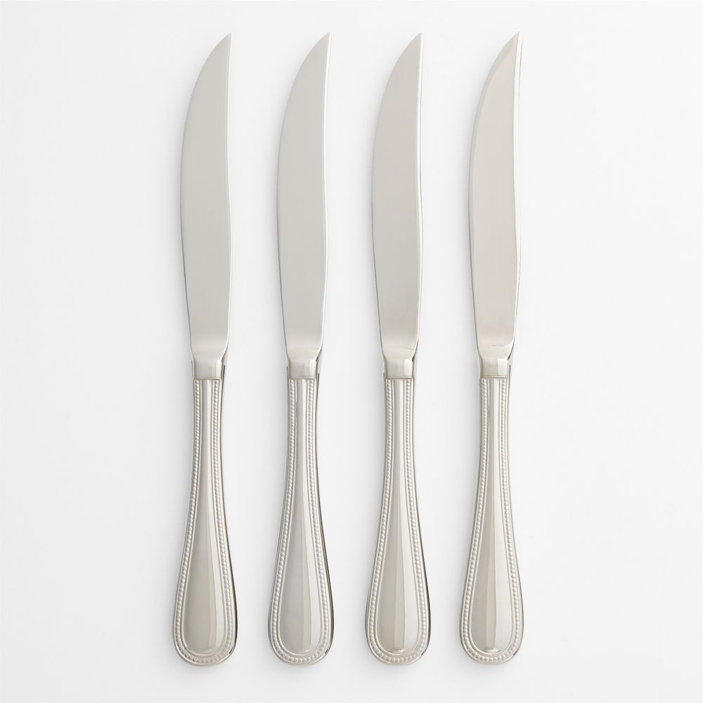 Grand Hotel II Mirror Steak Knives, Set of 4