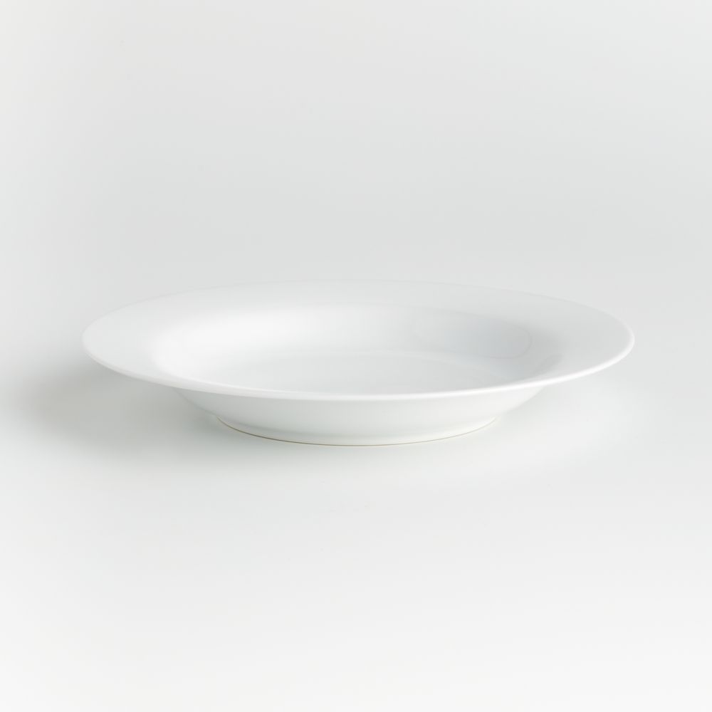 Aspen Rimmed Porcelain Low Bowl