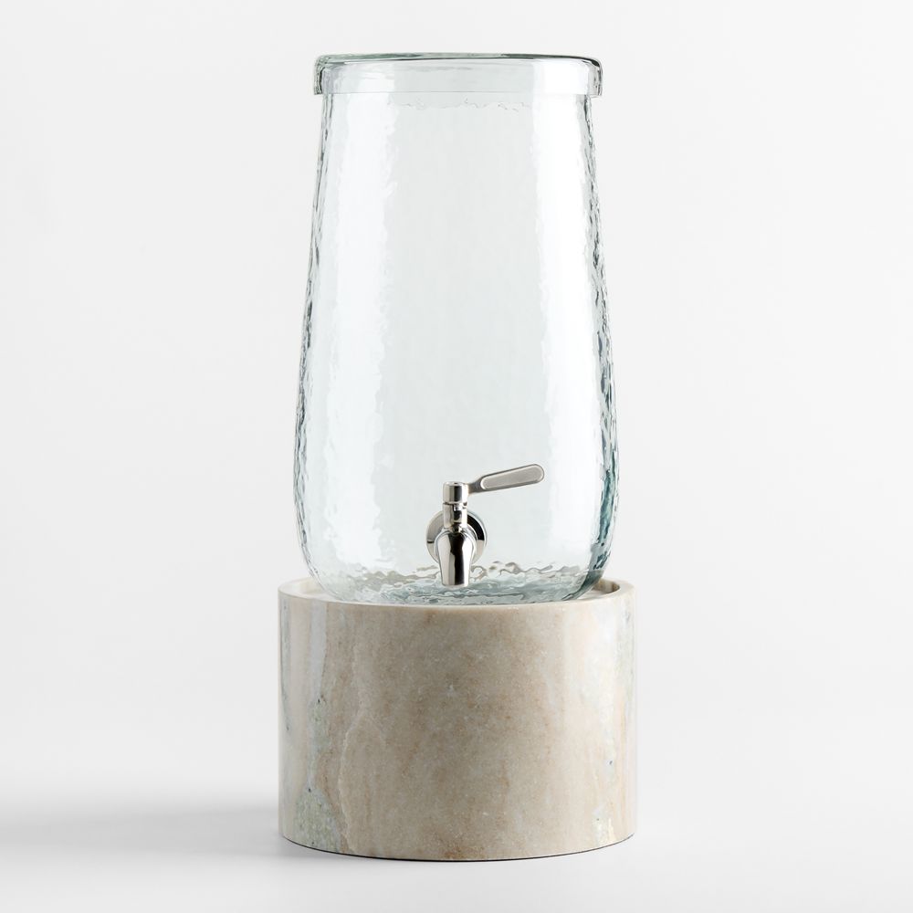 Dax 1.75-Gallon Drink Dispenser with Tuscan Marble Stand
