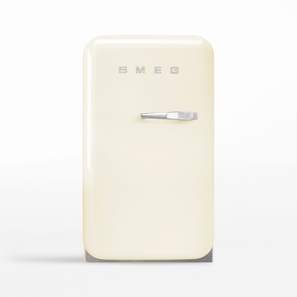SMEG FAB 5 Cream Mini Left-Hinge Refrigerator