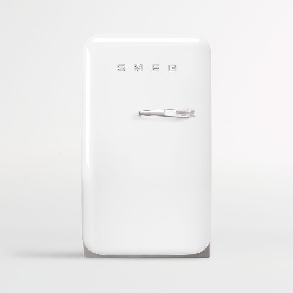 SMEG FAB 5 White Mini Left-Hinge Refrigerator