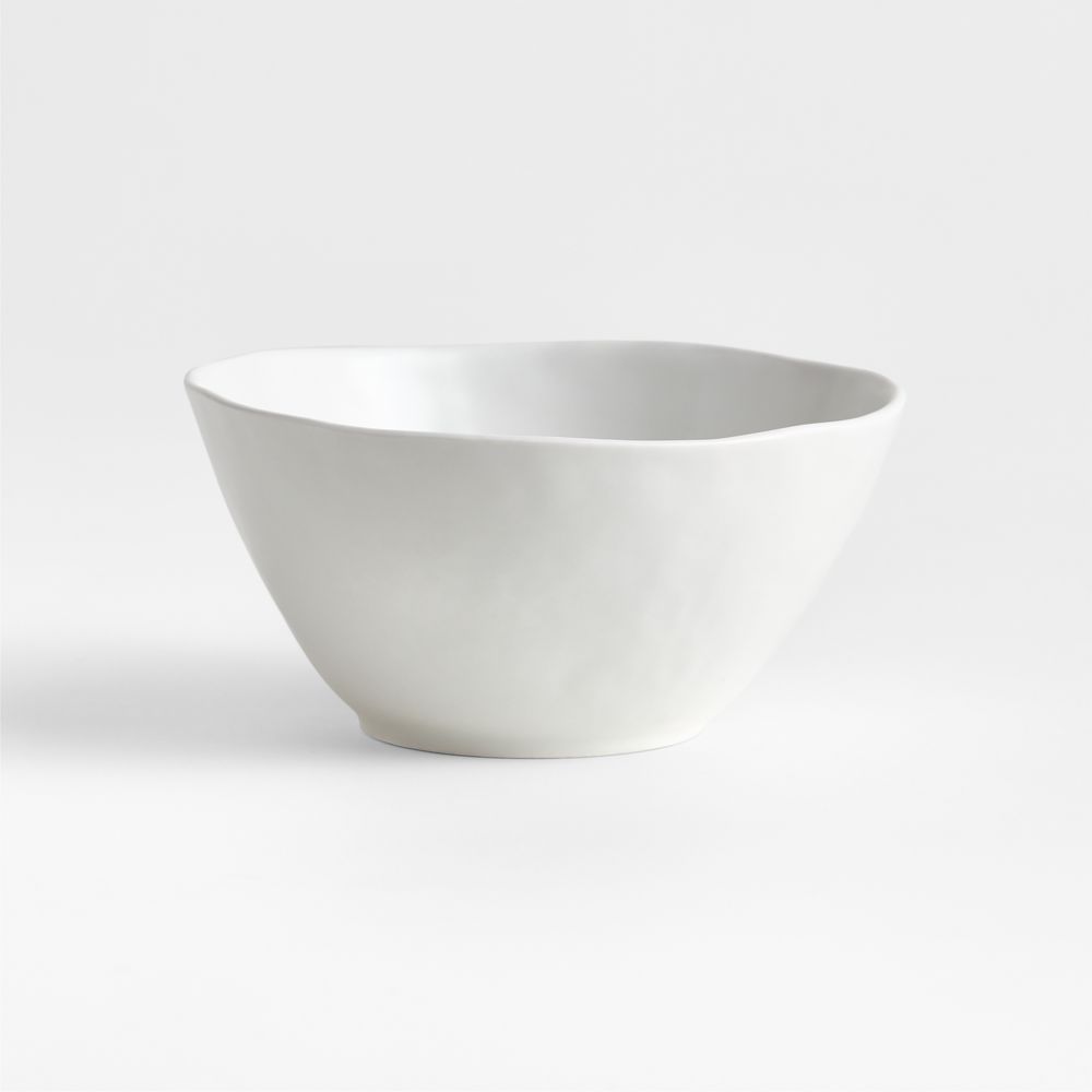 Mercer Matte White Porcelain Cereal Bowl