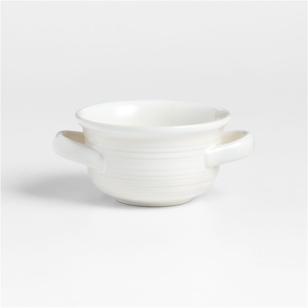 Farmhouse White Soup Bowl
